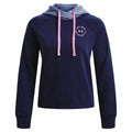 Women’s Hoodie Under Armour Rival Fleece Navy Blue