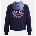 Women’s Hoodie Under Armour Rival Fleece Navy Blue