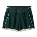 Sports Shorts for Women Brooks High Point 3" 2-in-1 2.0 Green