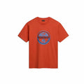 Men’s Short Sleeve T-Shirt Napapjiri S-Bollo Ss 1 Orange