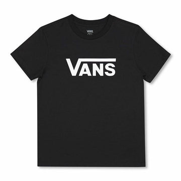 Damen Kurzarm-T-Shirt Vans Drop V SS Crew-B Schwarz