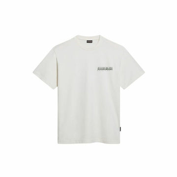 Men’s Short Sleeve T-Shirt Napapjiri S-Gouin  White