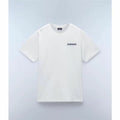 Men’s Short Sleeve T-Shirt Napapijri S-Linth Ss White