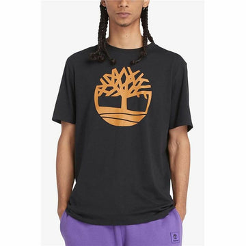 T-shirt à manches courtes homme Timberland Kennebec River Tree Logo Noir