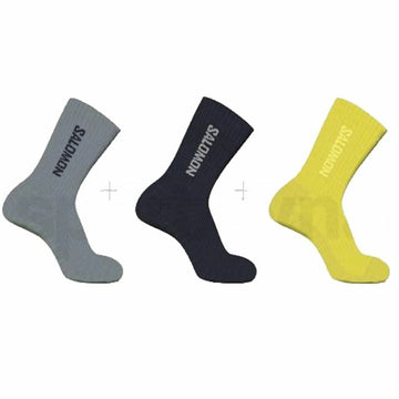 Sportsocken Salomon Everyday Zitronengrün