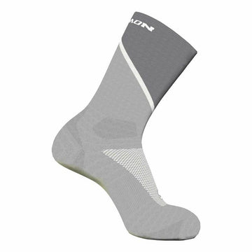 Sports Socks Salomon Pulse Crew Grey