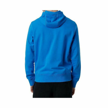 Sweat à capuche et fermeture éclair homme New Balance MJ03558 SBU Bleu