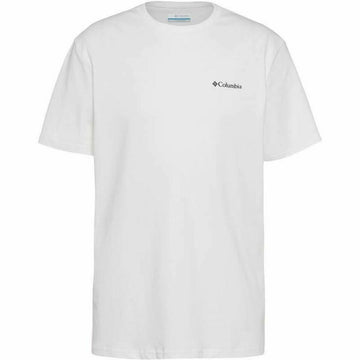 Herren Kurzarm-T-Shirt Columbia Csc Basic Logo™ Weiß