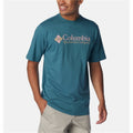 Men’s Short Sleeve T-Shirt Columbia CSC Basic Logo™ Blue