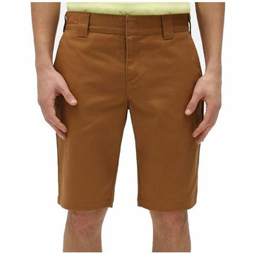 Short de Sport Dickies Slim Fit Rec Marron Marron Clair