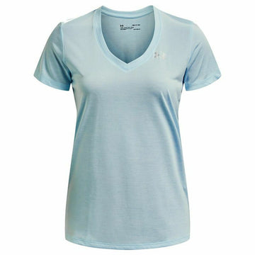 Damen Kurzarm-T-Shirt Under Armour Tech Twist Hellblau