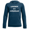 Jungen Sweater mit Kapuze Under Armour Fleece Graphic Blau