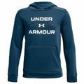 Sweat à capuche enfant Under Armour Fleece Graphic Bleu