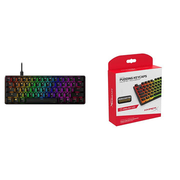 Clavier pour jeu Hyperx 4P5N4AA Anglais EEUU QWERTY