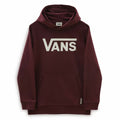 Sweat à capuche enfant Vans Classic Bordeaux