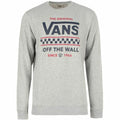 Sweat sans capuche homme Vans Stackton Crew Gris