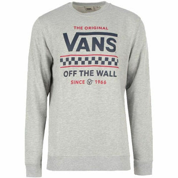 Herren Sweater ohne Kapuze Vans Stackton Crew Grau