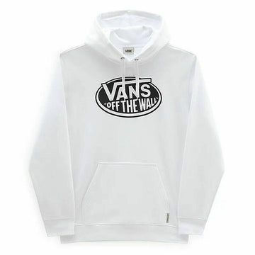 Herren Sweater mit Kapuze Vans Classic Off The Wall Weiß