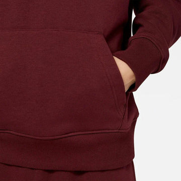 Men’s Hoodie New Balance Essentials Stacked Rubber Maroon