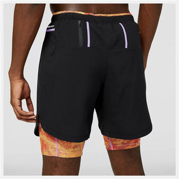 Herren-Sportshorts New Balance Impact Run 2 in 1 Schwarz