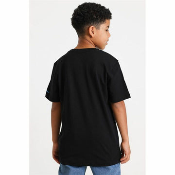 Child's Short Sleeve T-Shirt Converse Sustainable Core Black