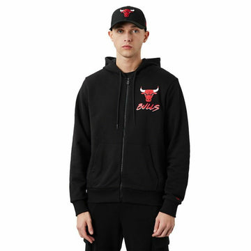 Veste de Sport pour Homme New Era Chicago Bulls Noir