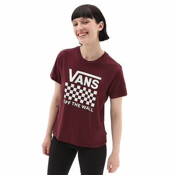 Damen Kurzarm-T-Shirt Vans Lock Box Crew-B