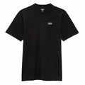 Herren Kurzarm-T-Shirt Vans Mini-Script B Schwarz