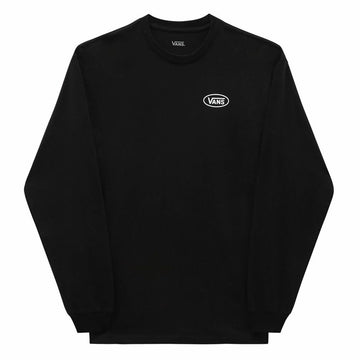 Men’s Sweatshirt without Hood Vans Skoval Black