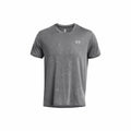 Men’s Short Sleeve T-Shirt Under Armour Launch Splatter Grey