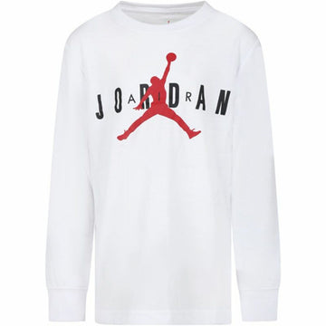 Herren Kurzarm-T-Shirt Jordan Jordan LS Weiß