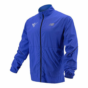 Veste de Sport pour Homme New Balance Valencia Marathon Bleu