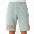 Short de Sport New Era LA Lakers Gris