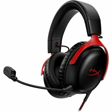 Slušalke z mikrofonom Hyperx 727A9AA Rdeča Rdeč/Črn