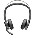 Headphones with Microphone Poly VFOCUS2-M Black