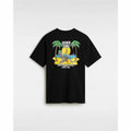 Men’s Short Sleeve T-Shirt Vans Down Time Black