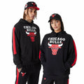 Sweat à capuche unisex New Era NBA Colour Block Chicago Bulls Noir