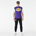 T-shirt à manches courtes homme New Era NBA Colour Insert LA Lakers Violet