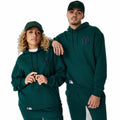 Unisex Hoodie New Era League Essentials New York Yankees Dark green