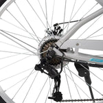 Elektrisches Fahrrad Huffy Everett+ Silberfarben 250 W 350 W 27,5"