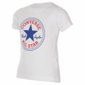 Kurzarm-T-Shirt für Kinder Converse  Core Chuck Taylor Patch  Blau
