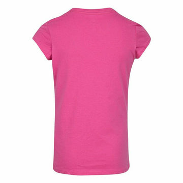 Child's Short Sleeve T-Shirt Converse Timeless  Pink