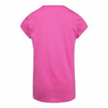 Child's Short Sleeve T-Shirt Converse Timeless Chuck Patch Fuchsia