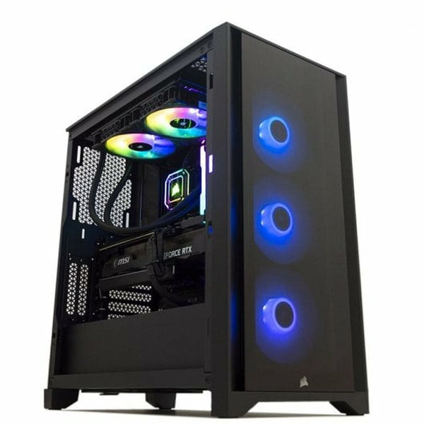 PC de bureau PcCom PCC-IMP3-13700KF-2TB-4070TI-BLK Intel Core i7-13700KF 32 GB RAM 2 TB SSD Nvidia Geforce RTX 4070