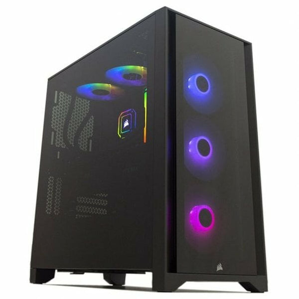 PC de bureau PcCom PCC-IMP3-13700KF-2TB-4070TI-BLK Intel Core i7-13700KF 32 GB RAM 2 TB SSD Nvidia Geforce RTX 4070