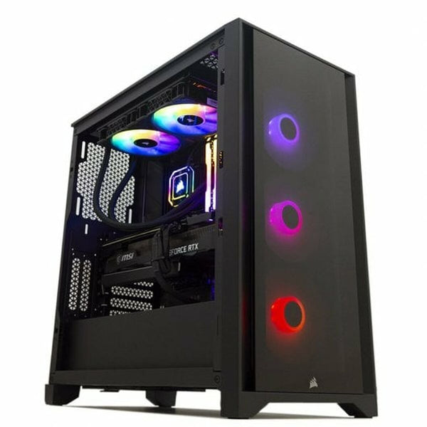 PC de bureau PcCom PCC-IMP3-13700KF-2TB-4070TI-BLK Intel Core i7-13700KF 32 GB RAM 2 TB SSD Nvidia Geforce RTX 4070