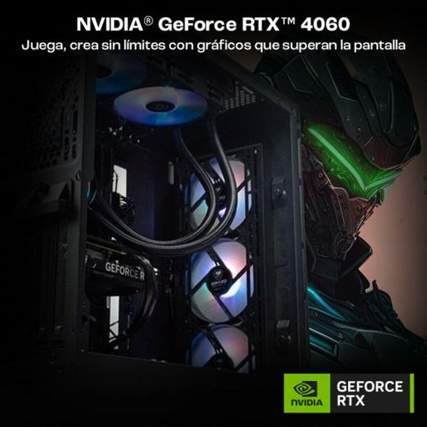 Namizni Računalnik PcCom Nvidia Geforce RTX 4060 32 GB RAM 2 TB SSD