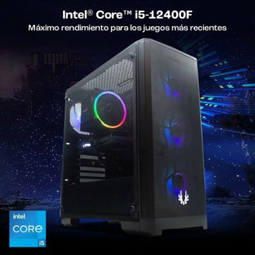 Namizni Računalnik PcCom Ready  Intel Core i5-12400F 32 GB RAM 1 TB SSD Nvidia Geforce RTX 4060