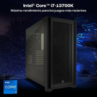 Namizni Računalnik PcCom PCC-STD-13700K-4080-BLKW i7-13700K 32 GB RAM 2 TB SSD NVIDIA GeForce RTX 4080