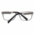 Men' Spectacle frame Dsquared2 DQ5097-017-52 Silver (ø 52 mm)